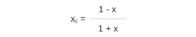 equation used to performe the conformal mapping